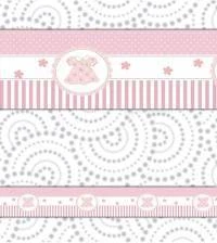 Faixa decorativa infatil menina 511-3817