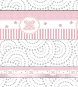 Faixa decorativa infatil menina