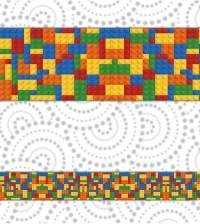 Faixa decorativa infantil Lego 1650-3819