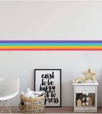 Faixa decorativa infantil Arco iris 1651-3822