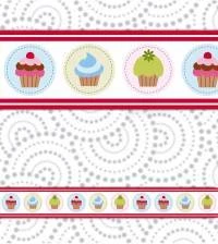 Faixa decorativa cupcake 1653-3825