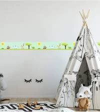 Faixa decorativa infantil safari 1655-3829