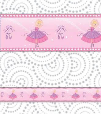 Faixa decorativa bailarina