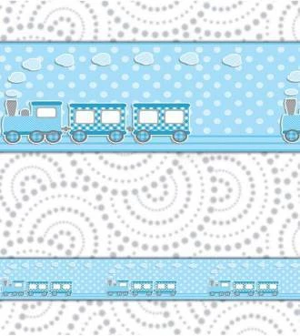 Border infantil trenzinho