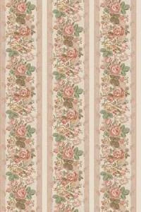 Papel de parede floral em tons de rosa e salmon