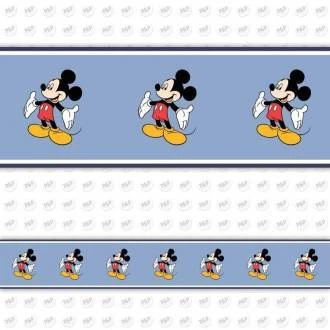 Faixa decorativa mickey com fundo azul escuro