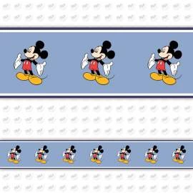 Faixa decorativa mickey com fundo azul escuro