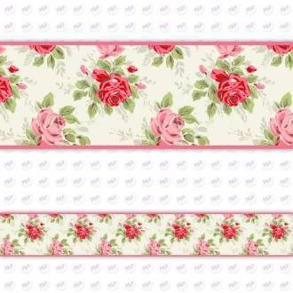 Faixa decorativa floral estampa Cath Kidston