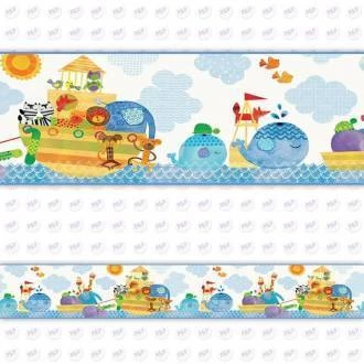 Faixa decorativa bebe tema bíblico