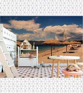 Papel de parede paisagem praia