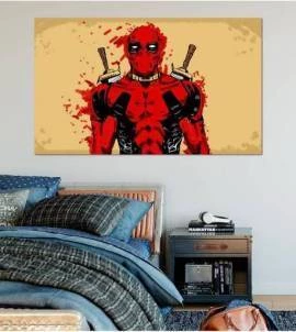 Painel Adesivo Filme Deadpool Desenho