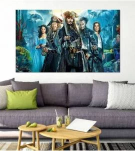 Painel Adesivo filme Piratas do Caribe