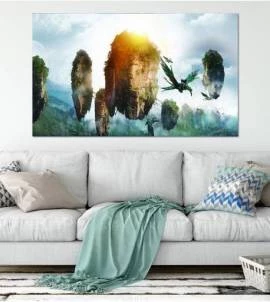 Painel Adesivo paisagem filme Avatar