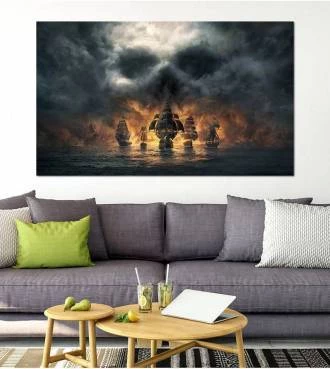 Painel Adesivo Piratas do Caribe