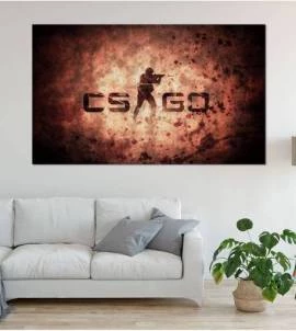 Painel Decorativo Adesivo CS GO