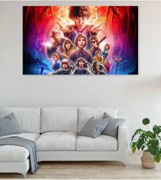 Painel Adesivo Stranger Things