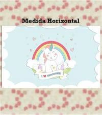 Papel de parede Unicórnio Kawaii Bebe 1837-4512