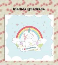 Papel de parede Unicórnio Kawaii Bebe 1837-4513