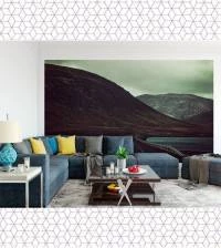 Papel de parede Paisagem Montanhas Negras 1863-4602