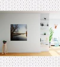 Papel de parede paisagem de pier no lago 1875-4647