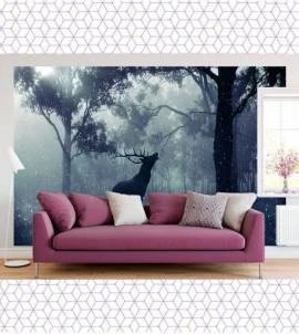 Papel de parede Paisagem Floresta Inverno