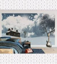 Papel de parede Inverno Campo 1880-4668