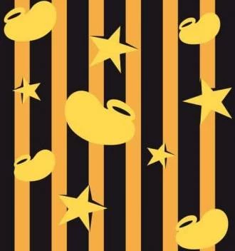 Papel de parede infantil Mickey listrado