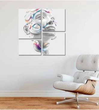 Kit de Quadro Futurista