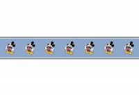 Faixa decorativa mickey com fundo azul escuro 424-489