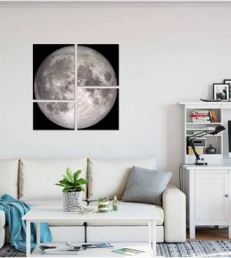 Kit de Quadro Lua Cheia