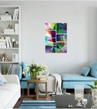 Kit de Quadro Abstrato 1977-4902