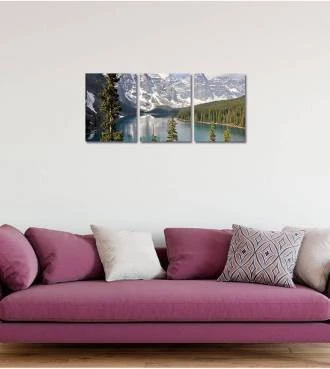 Kit de Quadro Paisagem Montanhas