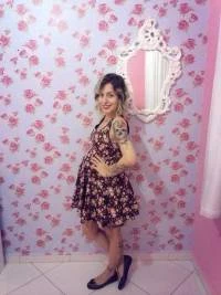Papel de parede floral em rosas 799-4965