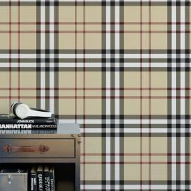 Papel de parede xadrez burberry