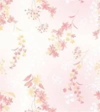Papel de parede floral delicado rosado 2002-4976