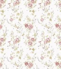 Papel de paredelicado com rosas florais 2003-4978