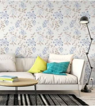 Papel de parede Floral delicado