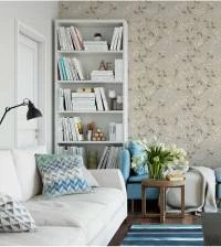 Papel de parede floral 2013-4997