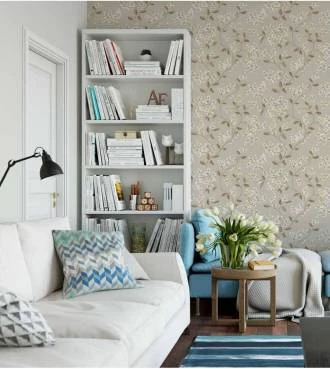 Papel de parede floral