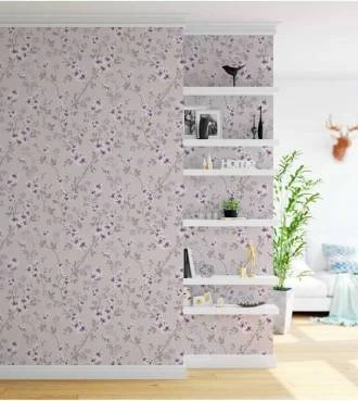 Papel de parede delicado lilás