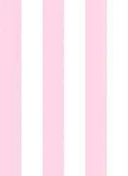Papel de parede listrado rosa claro e branco