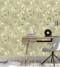 Papel de parede Arabesco em tons dourado 2035-5043