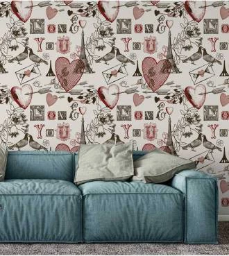 Papel de parede amor em paris