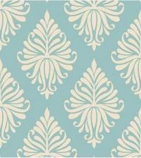 Papel de parede arabesco azul 2053-5092