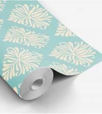 Papel de parede arabesco azul 2053-5093