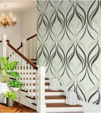 Papel de parede contemporâneo em tons de nude e cinza 2057-5104