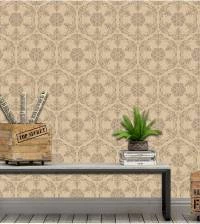 Papel de parede clássico e contemporâneo marrom 2064-5124