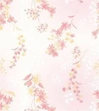 Papel de parede floral delicado rosado 2002-5142
