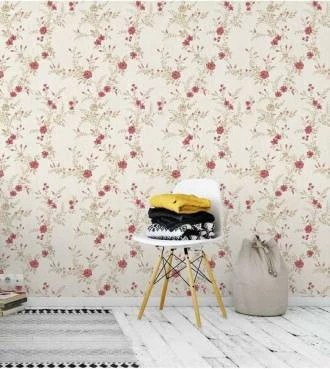 Papel de parede Com flores delicadas