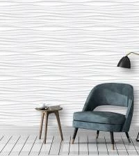 Papel de parede gesso Ondas 3d 2036-5211